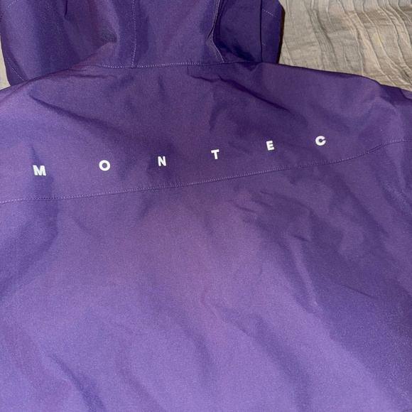 Montec Men's or Women’s Ski & Snowboard Jacket - Purple, Black, and White - Picture 11 of 12